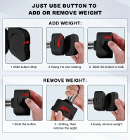 Adjustable Dumbbell Set — Selectable 15/20/40/50 LB Pair, Compact Free Weights for Home Workouts and Strength Training(m-8)