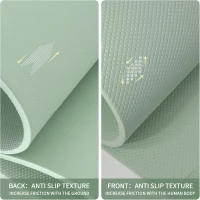 PAIDU Large Yoga Mat - 72 x 36 x 0.4 inches, Extra-Wide & Thick Non-Slip Exercise Mat for Yoga Studio, Gym or Home Workouts(m-5)