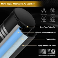 Dripex Freestanding Punching Bag with Shock-Absorbing Sleeve — 69"" Standing Boxing Bag for Adults & Teens, Home Gym(m-3)