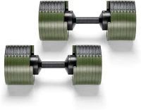 NÜOBELL Easy-Twist Adjustable Dumbbells (Pair) — 5–80 lb Model, 2024–25 All-in-One Weights(m-2)