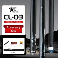 CRICAL CL-03 Carbon Fiber 58-inch Pool Cue – Professional Low-Deflection Cue with 3/8x8 Pin Joint and 12.5mm Tip(m-2)