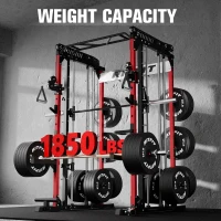 RitFit M1 / M1 Pro Smith Machine with Cable Crossover, Multi-Function Power Cage & Squat Rack for Home Gym(m-3)