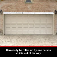 EALER Hockey Shooting Tarp — 7x10 FT & 7/8x16 FT Combined Heavy-Duty Goalie Target and Garage Wall Protector(m-5)