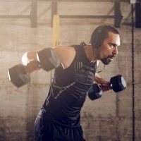 RitFit Rubber-Encased Hex Dumbbell Set with 6-Tier Rack (350 lb Total) — Coated Hand Weights for Complete Home Workouts(m-8)