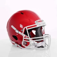 Riddell Speed Victor-I Youth Helmet with White S-2BD-HS4-1P Facemask and US Flag Decal - Green Gridiron(m-6)