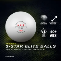 PRO-SPIN Carbon Table Tennis Paddles — Professional 4-Player Set with 7-Ply Carbon Blade, Premium Rubber, 2.0mm Sponge(m-6)