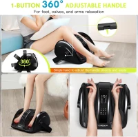 Neuropathy Foot Massager - FSA/HSA Eligible, Heated (3 Levels) Deep Kneading & Rolling for Calves, Feet & Arms, Circulation and Plantar Fasciitis Relief(m-6)