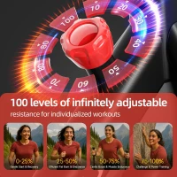 YESOUL Self-Powered Indoor Exercise Bike with Exclusive Smart App, 100-Level Magnetic Resistance, Stable Triangle Frame and 300 lb Capacity(m-6)