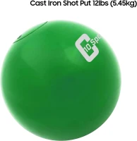 10Cent Sports Cast Iron Shot Put — Available 2.7 kg to 7.2 kg (6 lb to 16 lb)(m-2)