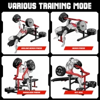 Z1-PRO Weight Bench by GOIMU – Independent-Arm Chest Press with Flat/Incline/Decline Adjustments for Home Gym(m-5)