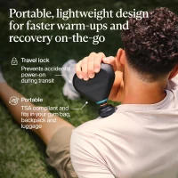 TheraGun Mini Plus by Therabody — Compact Percussive Massage with Built-In Heat for Faster Recovery on the Go(m-4)