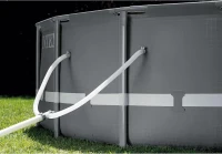 INTEX 26327EH Ultra XTR Deluxe Above-Ground Pool Set, 22 ft x 48 in — Includes Sand Filter Pump, Ladder, Ground Cloth & Cover, 10,236 Gal (90% Capacity)(m-5)