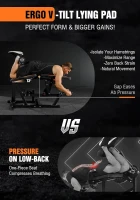 Mikolo Leg Extension & Curl Machine — Adjustable Seated/Lying 2-in-1 Leg Trainer with Cable System(m-3)