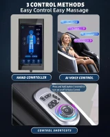 RelaxRelife 4D Full-Body Massage Chair with 166° Flexible SL Track, Reading Lamp, 18 Modes, 11 Techniques, 36 Airbags, Zero Gravity Recliner, Yoga Stretch & Foot Massage (Black)(m-4)