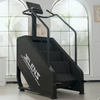 Jelens Commercial-Style Stair Stepper with LED Screen, 550 lb Capacity, 15 Resistance Levels (24–164 Steps/Min) Home Climbing Machine(m-7)