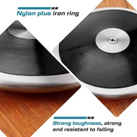 Wettarn 1 kg Discus for Men & Women – Track and Field Training (4-Pack)(m-5)