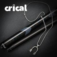CRICAL 58"" Carbon Fiber Pool Cue – Professional Low-Deflection Billiard Cue with 12.5mm Tip & 3/8×8 Pin Joint(m-9)