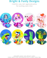 Puddle Float Jumper Swim Vest with Arm Floaties - Toddler Life Jacket for 20-70 lbs, Ages 1-9(m-6)