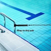 Hikeen 4M Swim Tether Belt – Stationary Harness for In-Place Swimming & Aquatic Resistance(m-5)