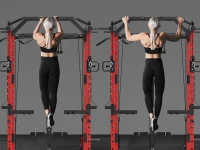 Mikolo K6 Power Cage — 1500 lb Capacity Power Rack with Cable Crossover, Lat Pulldown & Pulley System for Home Fitness(m-8)