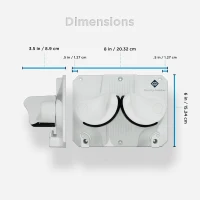 Gravity Grabber Ski & Snowboard Wall Rack - Gravity-Locking, Non-Slip Garage Organizer, Fits Any Ski/Board (3-Pack)(m-6)