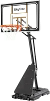 Portable Basketball Hoop System with 44"" & 48"" Backboard — Stepless Crank Adjustment 5.3–10 ft, Outdoor/Indoor(m-1)