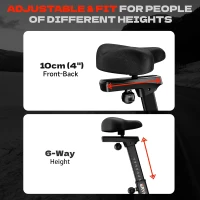 Air Bike with Magnetic & Air Resistance, Dual-Action Fan Bike with APP Connectivity, Dual-Action Handlebars and 350 lb Capacity(m-8)