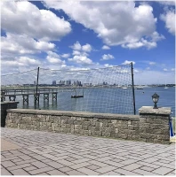 Heavy-Duty Baseball/Softball Backstop Netting #18 - Durable Polyethylene Sports Barrier, Various Sizes (10'x10' to 15'x50')(m-7)