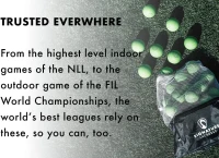 Signature Lacrosse Ball Set — Available in 2, 4, 8, 12 and 120 Packs — Odor-Free Massage Balls for Myofascial Release, Back Rolling & Muscle Knot Relief(m-3)