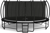 BCAN Recreational Trampoline with Enclosure & Ladder, 8ft–16ft Sizes, ASTM F381-16 Certified for Kids & Adults, Outdoor(m-1)