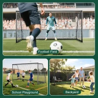 MOPHOTO Heavy-Duty Soccer Goal — Multiple Sizes for Backyard, Training & Full-Size Practice (Various Dimensions Available)(m-5)