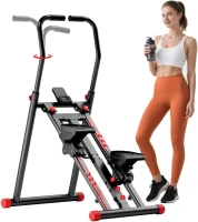Vertical Climber — Folding Home Cardio Climber with 3-Level Resistance, Compact Full-Body Exercise Machine (New Version)(m-1)