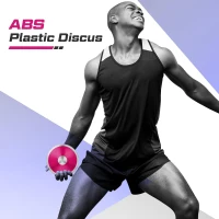 Wettarn 2-Pack 1 kg Discus - 18 cm Training Discus for Men & Women, Track & Field Practice Set (2 Pieces)(m-5)