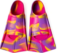 Fanwill Kids Swim Fins — Short, Comfortable Training Flippers for Children (Girls & Boys) — Lap Swimming & Beginner Practice(m-1)