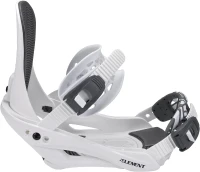 5th Element Summit Stealth Adult Snowboard Bindings for Men - Universal Mounting Disc & Hardware, Ideal for New or Replacement Boards (Beginner to Intermediate)(m-4)