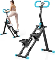 Vertical Climber Stair Stepper for Home - Full-Body Workout Machine with Handlebar, Stable Steel Frame and 3 Adjustable Heights(m-1)