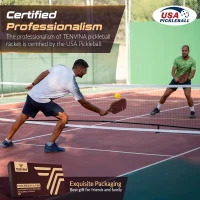 TENVINA POWERNOVA PRO Pickleball Paddle | Thermoformed T700SC / K29 Aramid Surface | 16mm TPC Core | USAPA Approved | Power & Larger Sweet Spot(m-7)