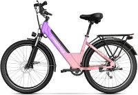 1000W Peak Adult Electric Bike — 26"" E-Bike with Removable Long-Range Battery, 7-Speed Drivetrain, Dual Suspension & Disc Brakes(m-1)