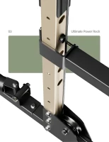 MAJOR FITNESS Drone1 Power Cage – Multi-Function Power Rack with Integrated 100 lb Weight Stack, Cable Crossover System, Squat Rack & Landmine for Home Strength Training(m-4)