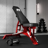 RITFIT Adjustable Weight Bench — Multi-Position Incline/Decline/Flat Home Gym Bench, 1300 lb Capacity(m-7)