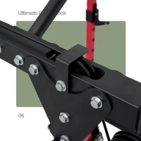 MAJOR FITNESS Drone1 Multi-Function Power Cage — Heavy-Duty Steel Power Rack with Cable Crossover, Squat Rack & Landmine for Home Strength Training(m-7)