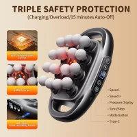 VTT 16-Head Deep Tissue Massage Gun Set — Percussion Massager with 3 Modes & 30 Intensity Levels, Ultra-Quiet Operation for Back, Shoulders, Legs, Feet(m-4)