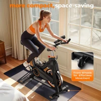 YOSUDA PRO 010C Magnetic Indoor Cycling Bike — 350 lb Capacity, Silent Belt Drive, Cushioned Seat(m-9)