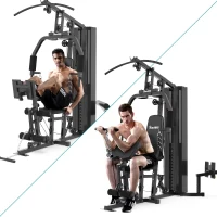 SincMill Multifunctional Home Gym — Full-Body Fitness Station with Heavy-Duty Steel Frame(m-3)