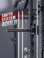 Major Fitness Drone2 Advanced Training Smith Machine – All-in-One Home Gym with Aluminum Pulley Set, Dual Lat Systems & Cable Crossover(m-2)