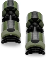 NÜOBELL Easy-Twist Adjustable Dumbbells (Pair) — 5–80 lb Model, 2024–25 All-in-One Weights(m-7)