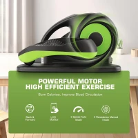 ANCHEER Under-Desk Elliptical — Quiet Electric Seated Pedal Exerciser for Seniors & Adults with Remote, Portable, Built-In LCD for Home or Office(m-7)