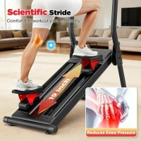 Winfita Magnetic Stair Stepper – Vertical Climber with 77LB Adjustable Resistance, 3-Level Pedal/Incline, Foldable Cardio Machine, 350LB Capacity(m-5)