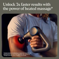 Theragun Therabody Prime Plus — Heated Deep Tissue Massage Gun for Warm-Up and Recovery, Quiet Percussive Massager with Heat(m-2)