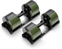 NÜOBELL Easy-Twist Adjustable Dumbbells (Pair) — 5–80 lb Model, 2024–25 All-in-One Weights(m-4)